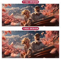 Golden Years 1 Mug Wrap - CraftNest
