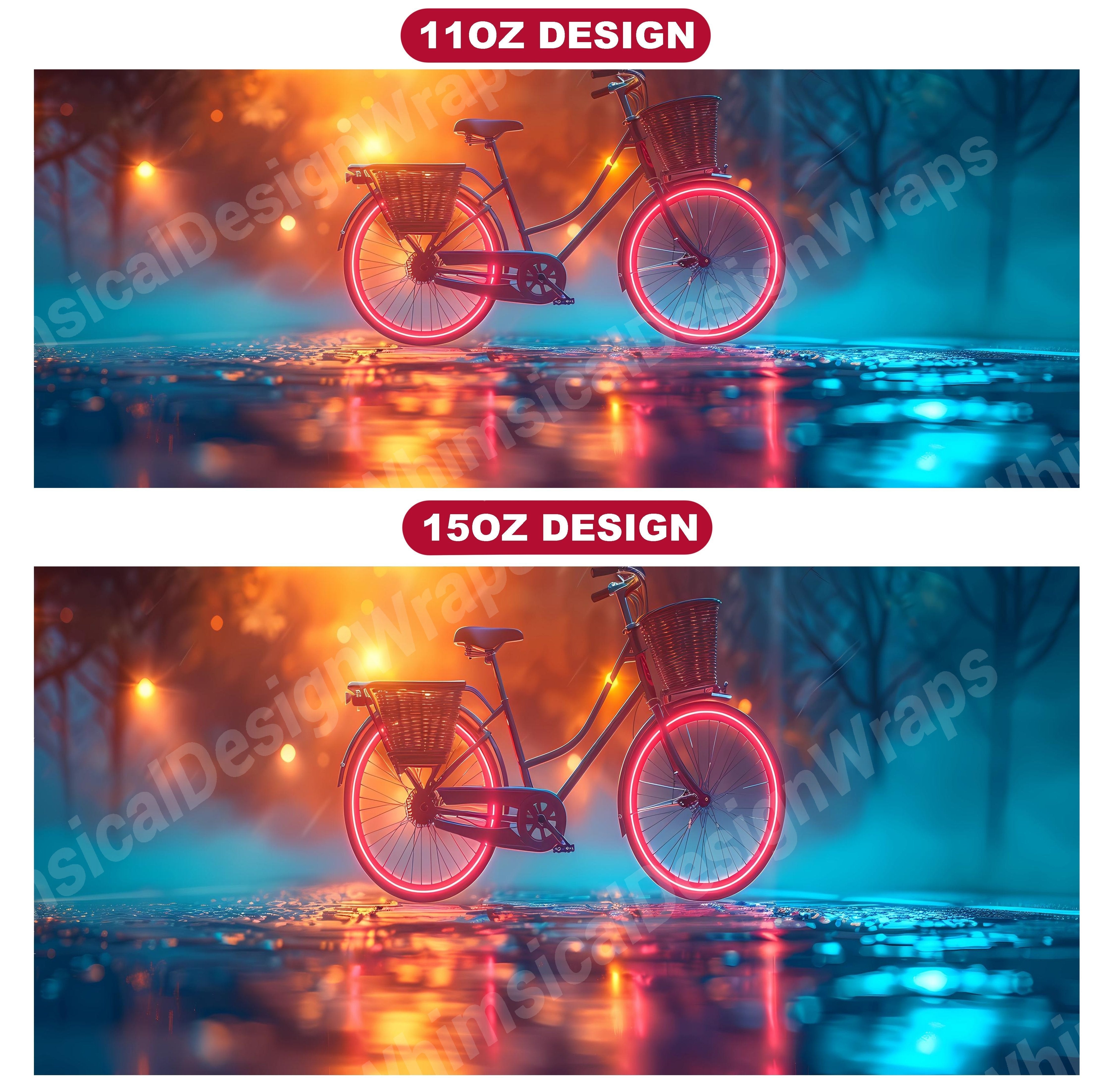 Bicycle Riding 4 Mug Wrap