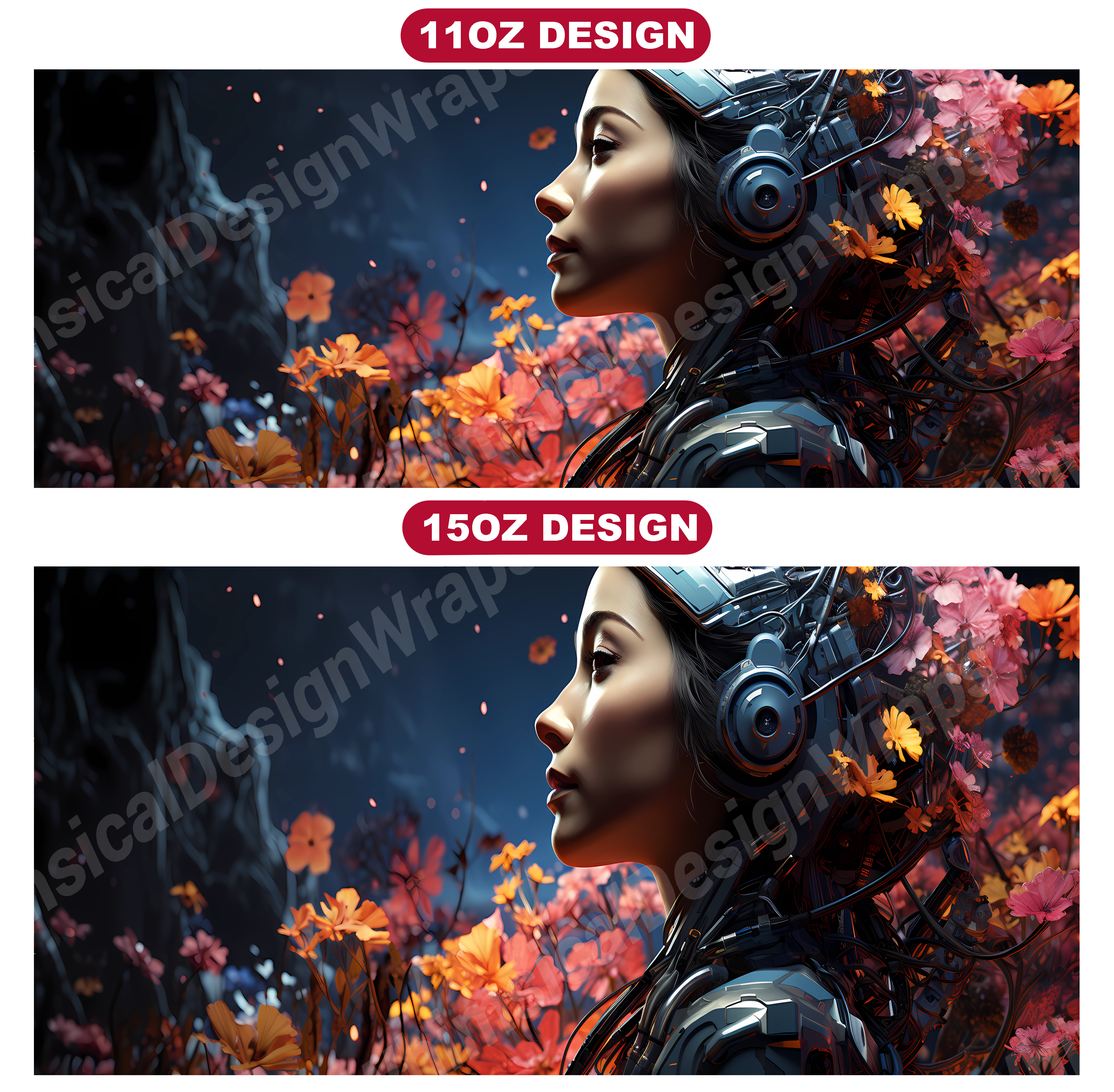 Cyberpunk Spring 2 Mug Wrap