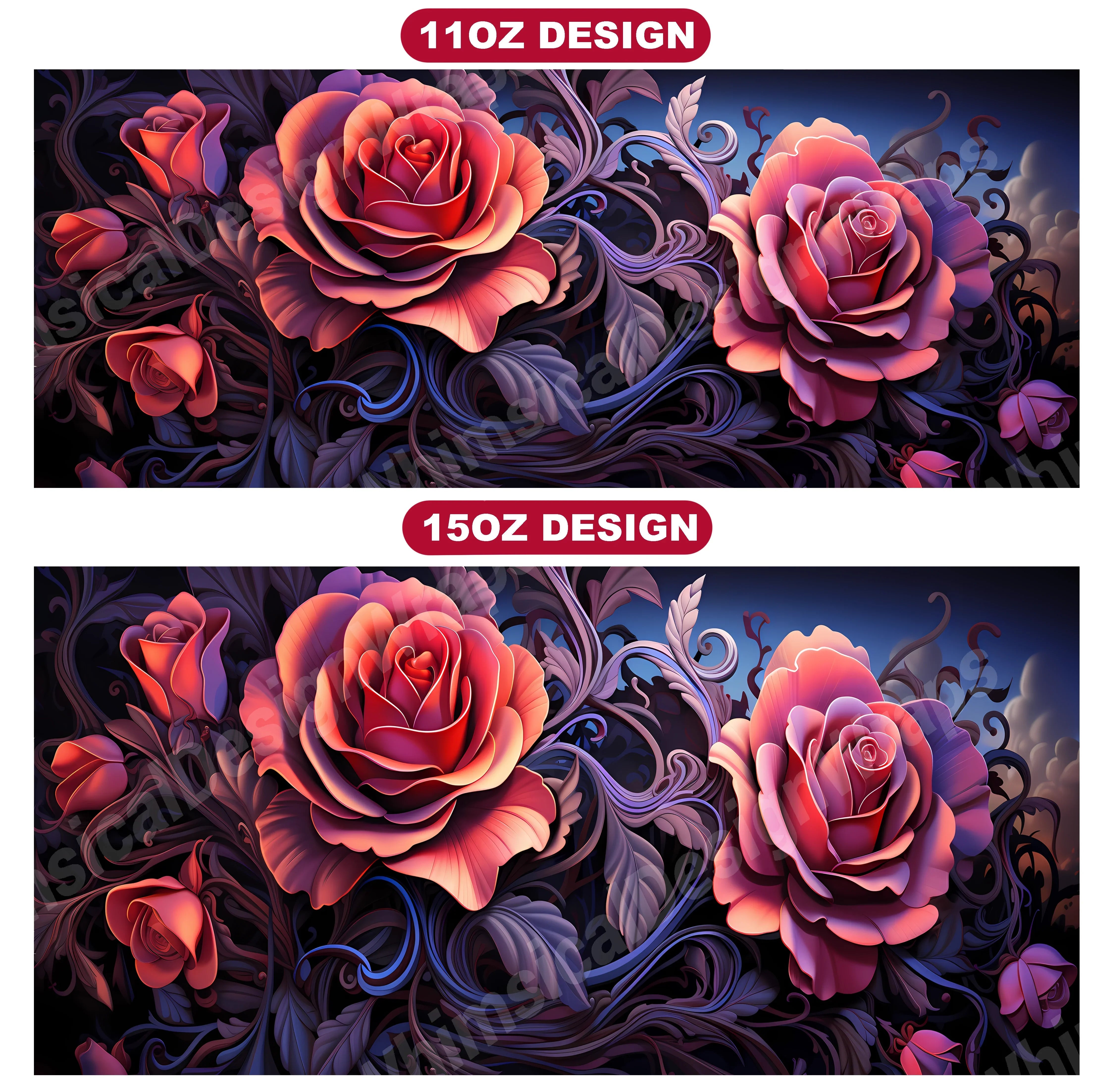 Gothic Spring 1 Mug Wrap - CraftNest