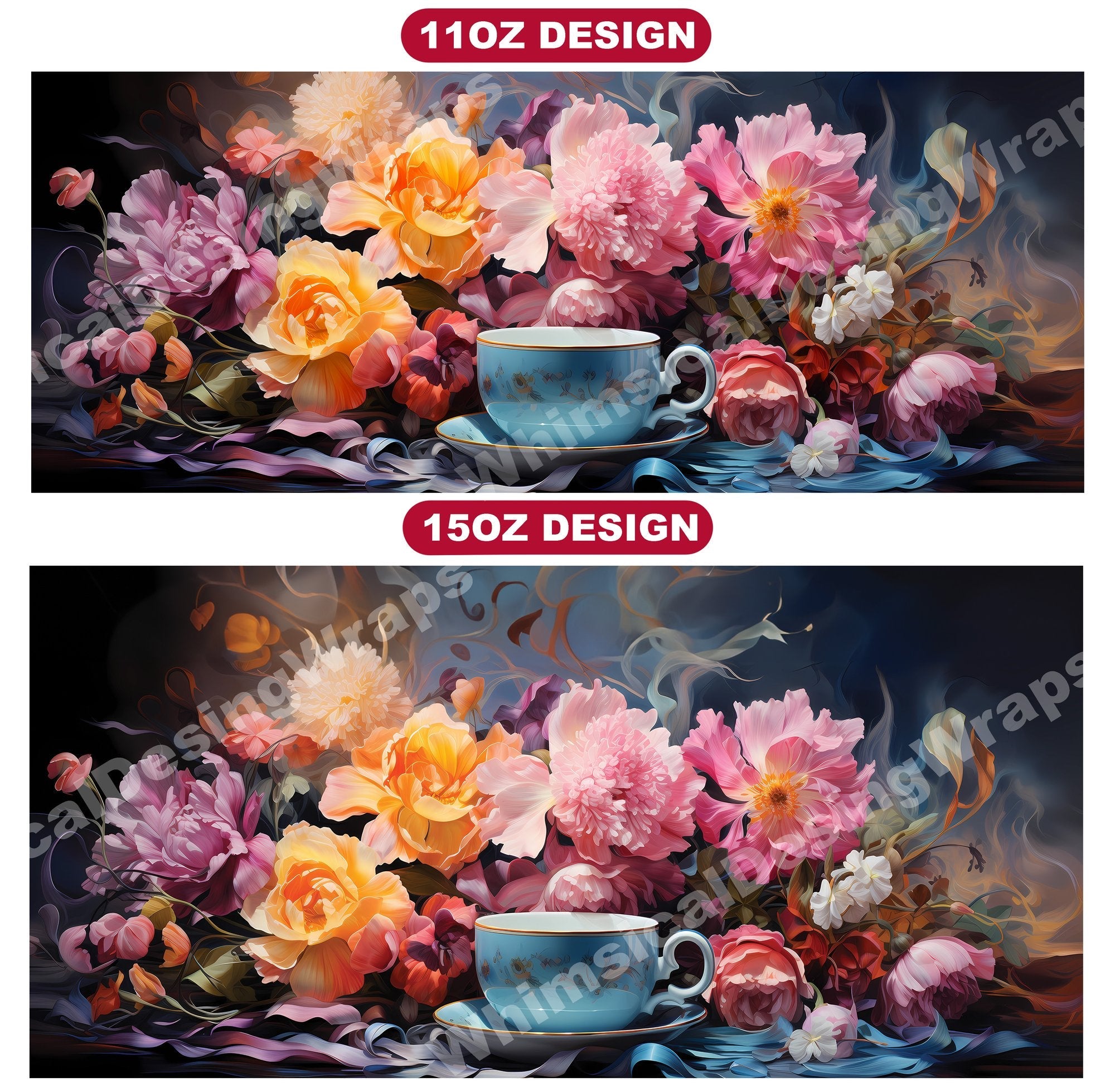 Tea Party Mug Wrap