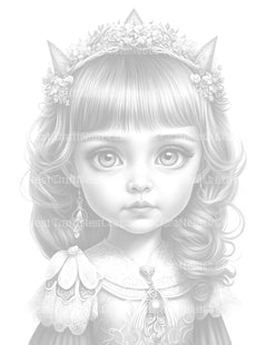 Little Vampire Coloring Book - CraftNest - Digital Crafting and Art