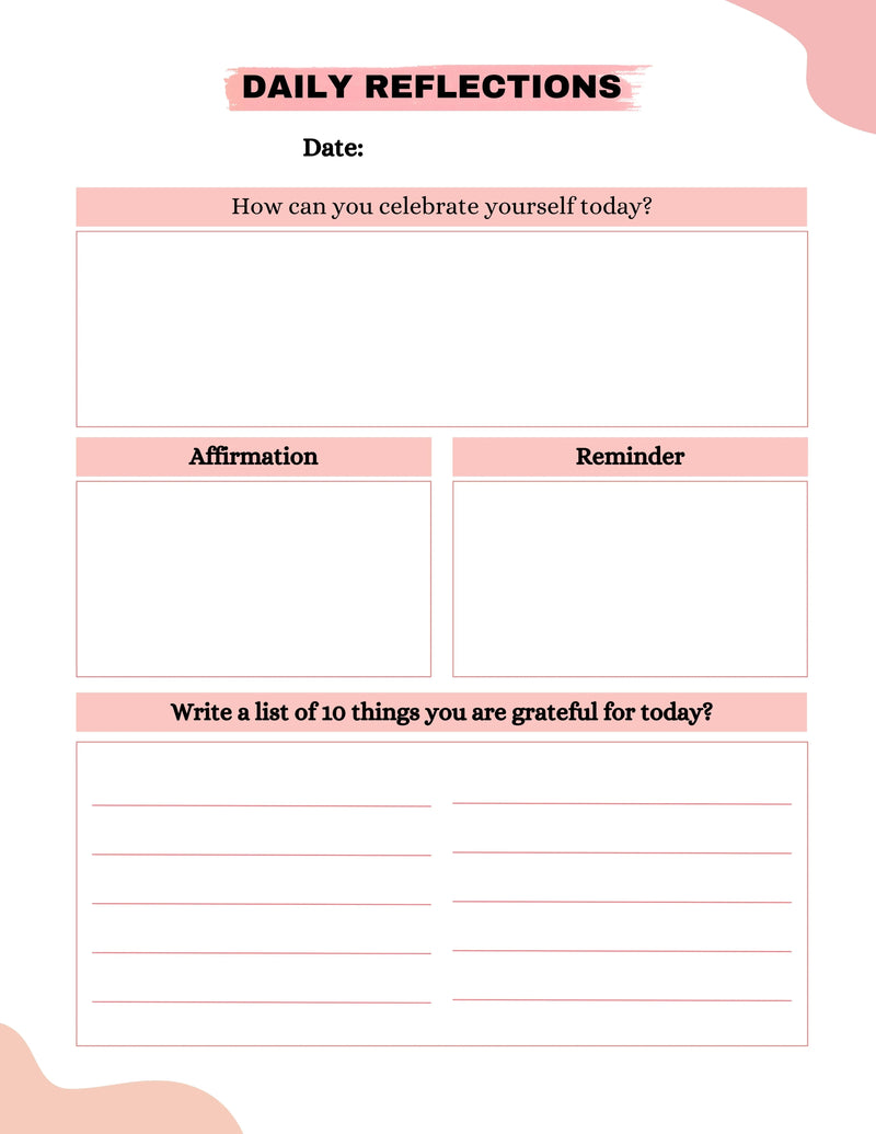 Mental Health Bundle KDP Planner - CraftNest - Digital Crafting and Art
