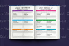 ADHD Cleaning Tracker: Stay Organized and Focused - CraftNest - Digital Crafting and Art