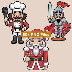 Nutcracker Clipart Bundle - CraftNest - Digital Crafting and Art