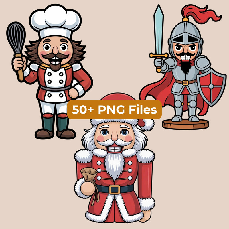 Nutcracker Clipart Bundle - CraftNest - Digital Crafting and Art