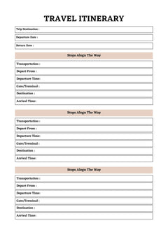 Travel Planner KDP Planner - CraftNest - Digital Crafting and Art