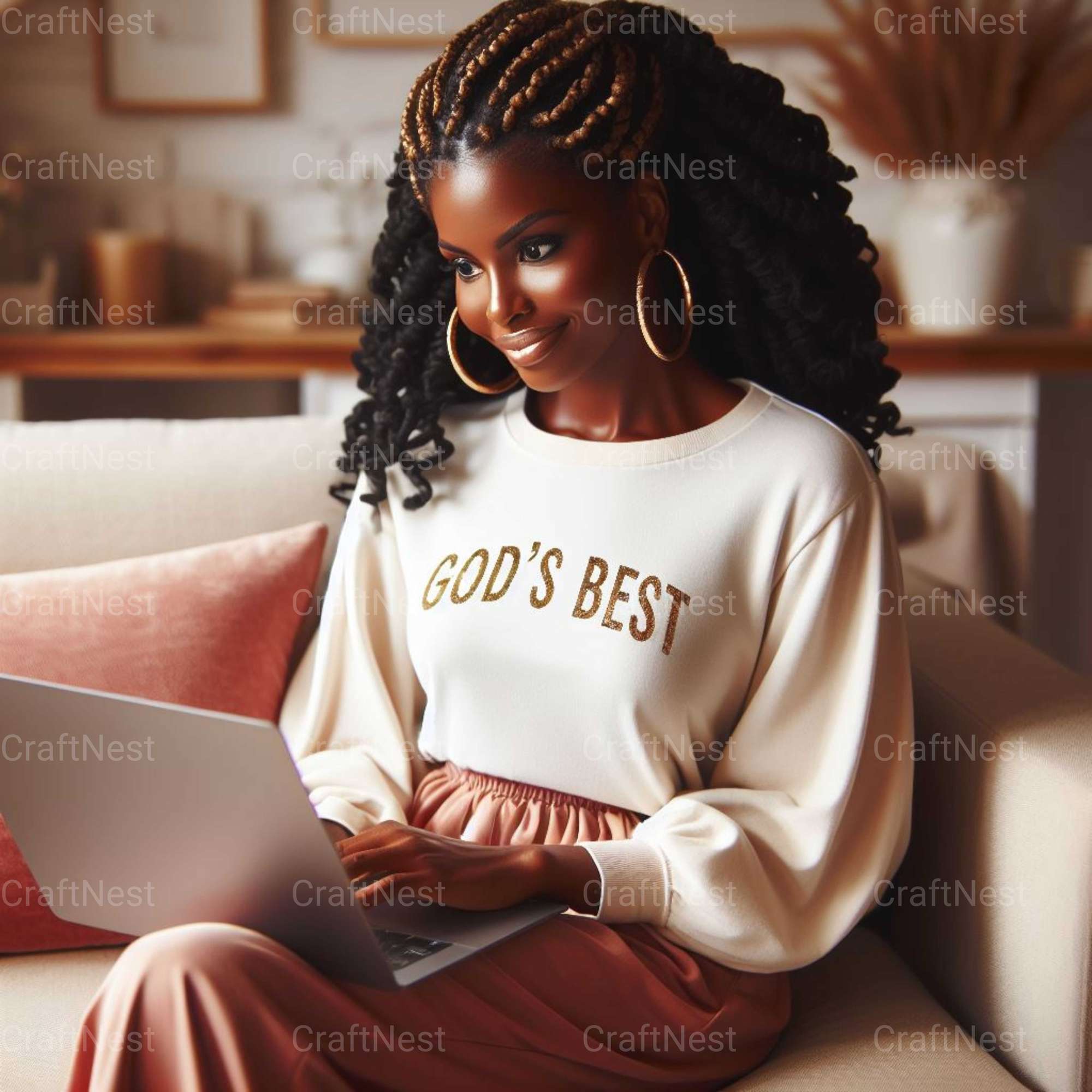 Woman Of Faith Stock Images