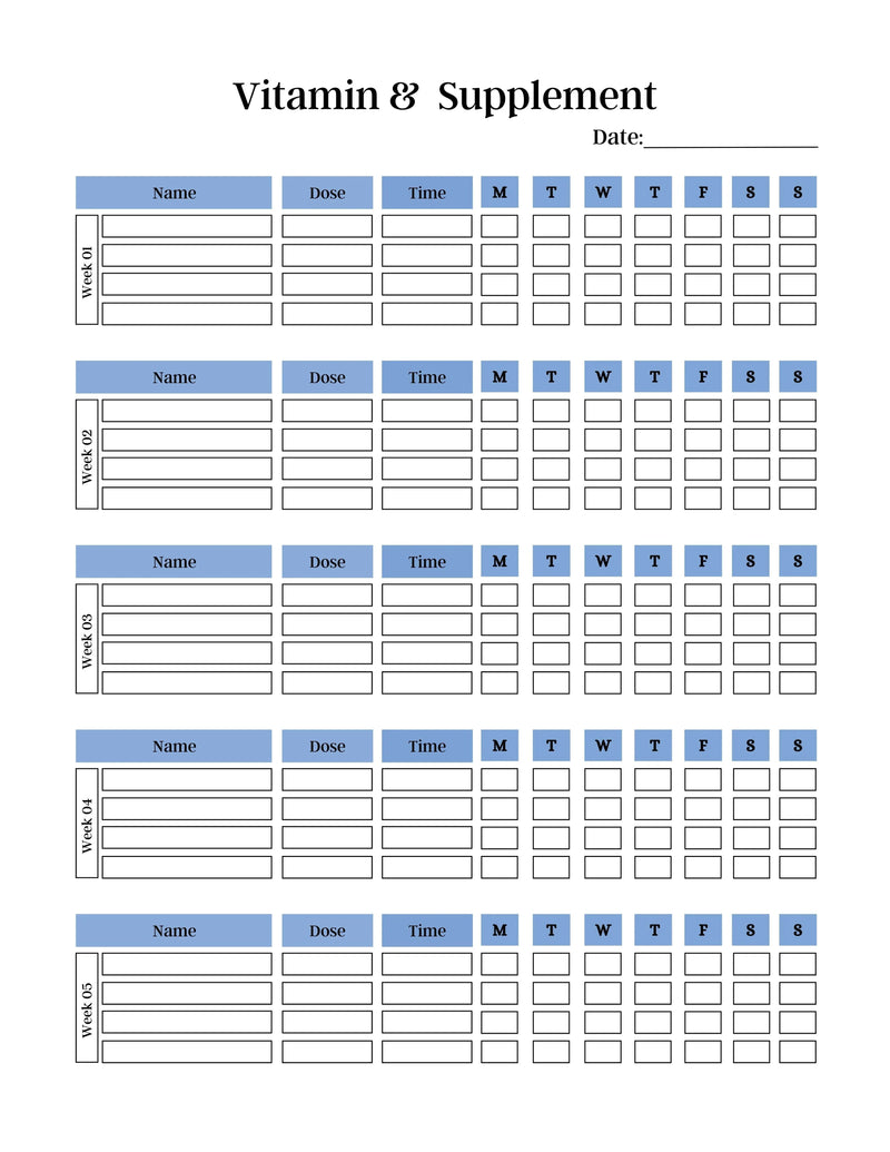 Fitness Planner KDP Planner - CraftNest - Digital Crafting and Art