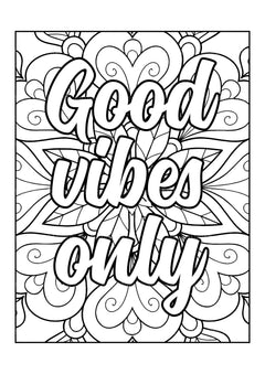 Motivational Quotes Coloring Book 3 - CraftNest - Digital Crafting and Art