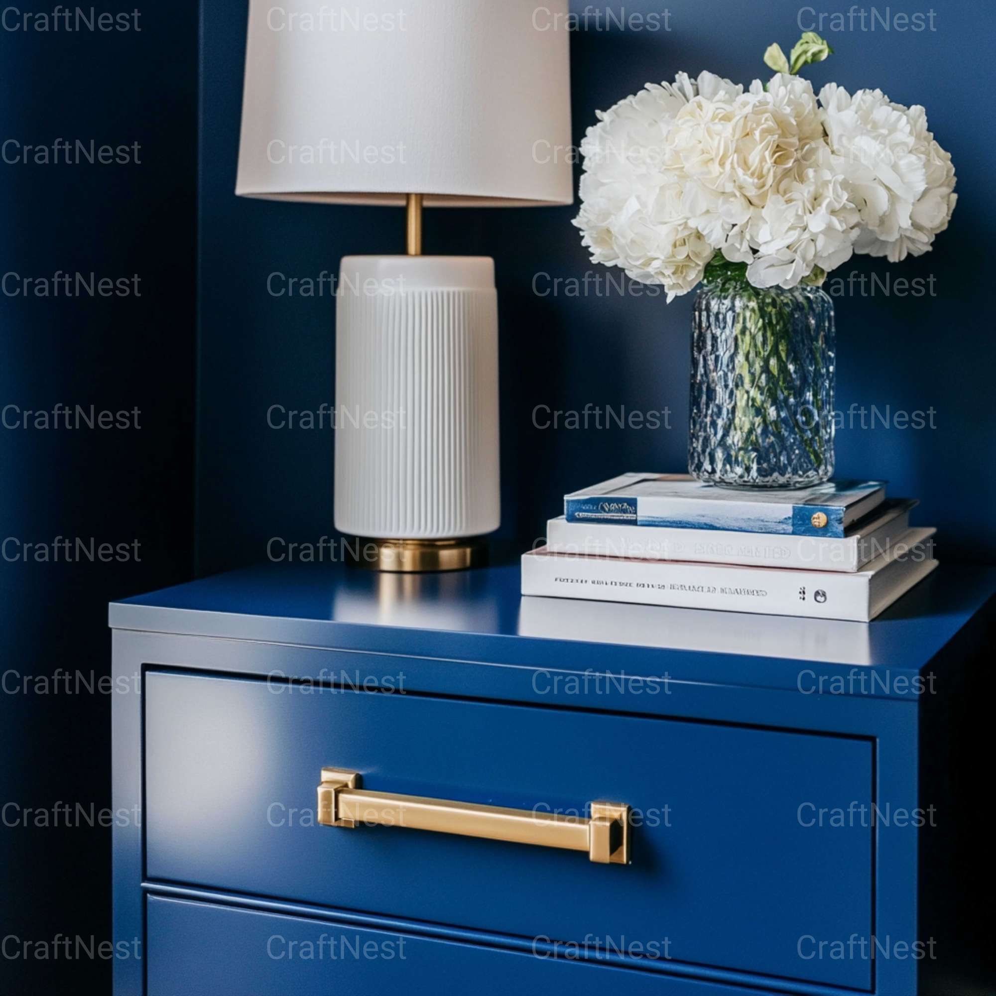 Blue Decor Stock Images
