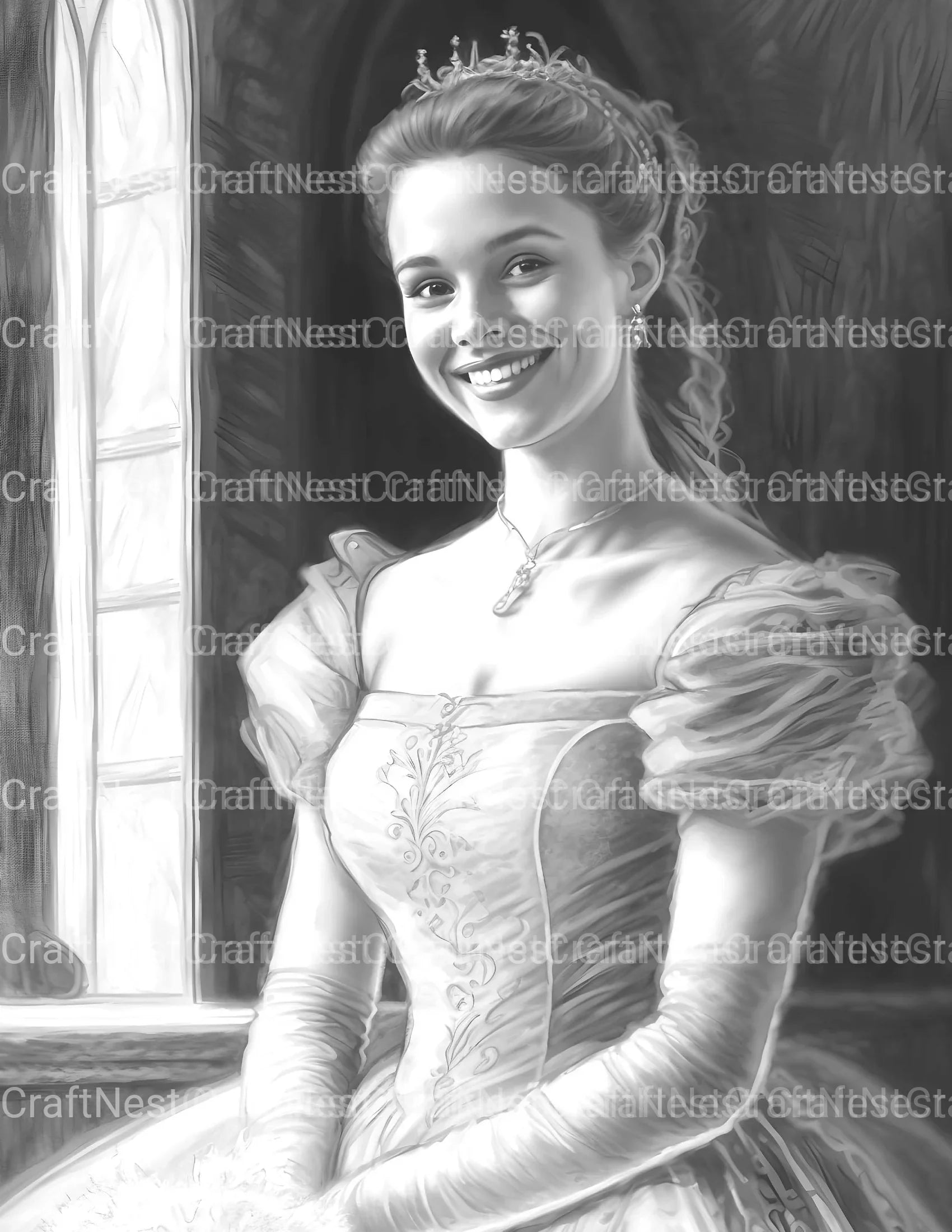 Steampunk Girl Coloring Book 1 - CraftNest - Digital Crafting and Art