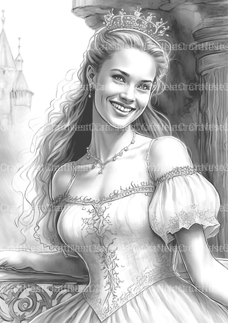 Steampunk Girl Coloring Book 1 - CraftNest - Digital Crafting and Art