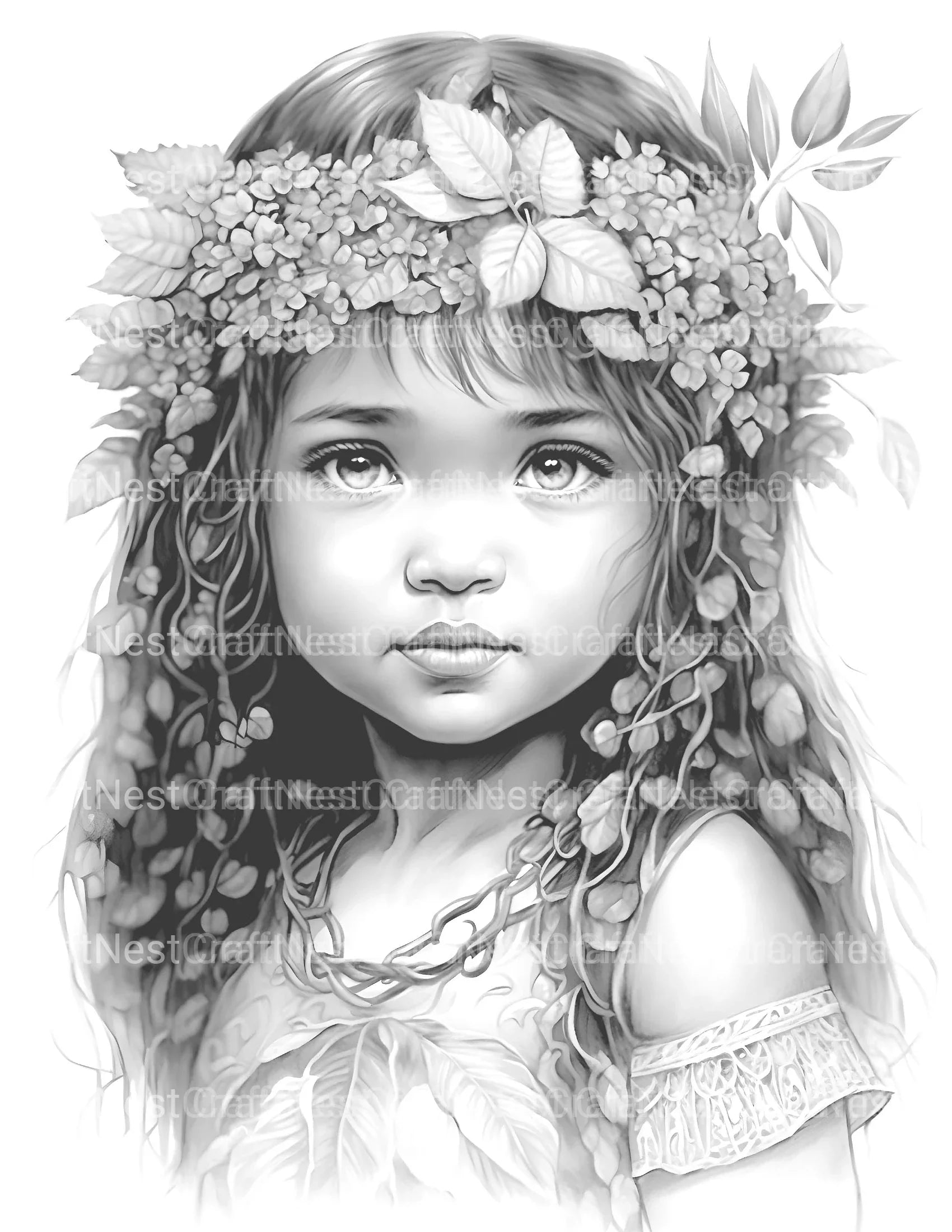 Inca Boy Coloring Book - CraftNest - Digital Crafting and Art