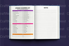 ADHD Cleaning Tracker: Stay Organized and Focused - CraftNest - Digital Crafting and Art