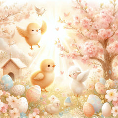 Easter Seamless Digital Paper 1 - CraftNest - Digital Crafting and Art
