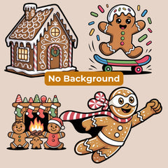 Gingerbread Clipart Bundle - CraftNest - Digital Crafting and Art