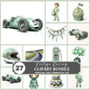 Car Racing Clipart