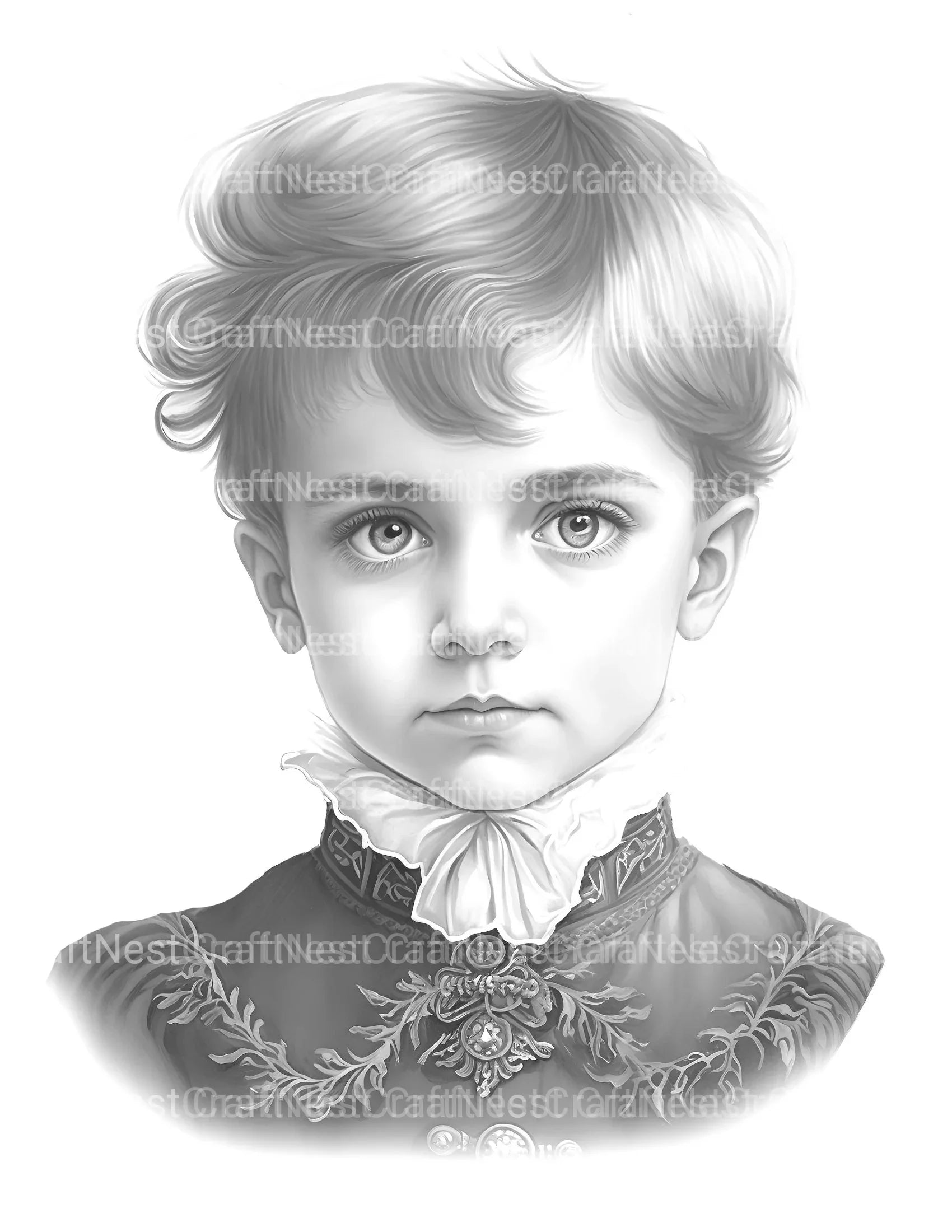 Victorian Man Coloring Book - CraftNest - Digital Crafting and Art