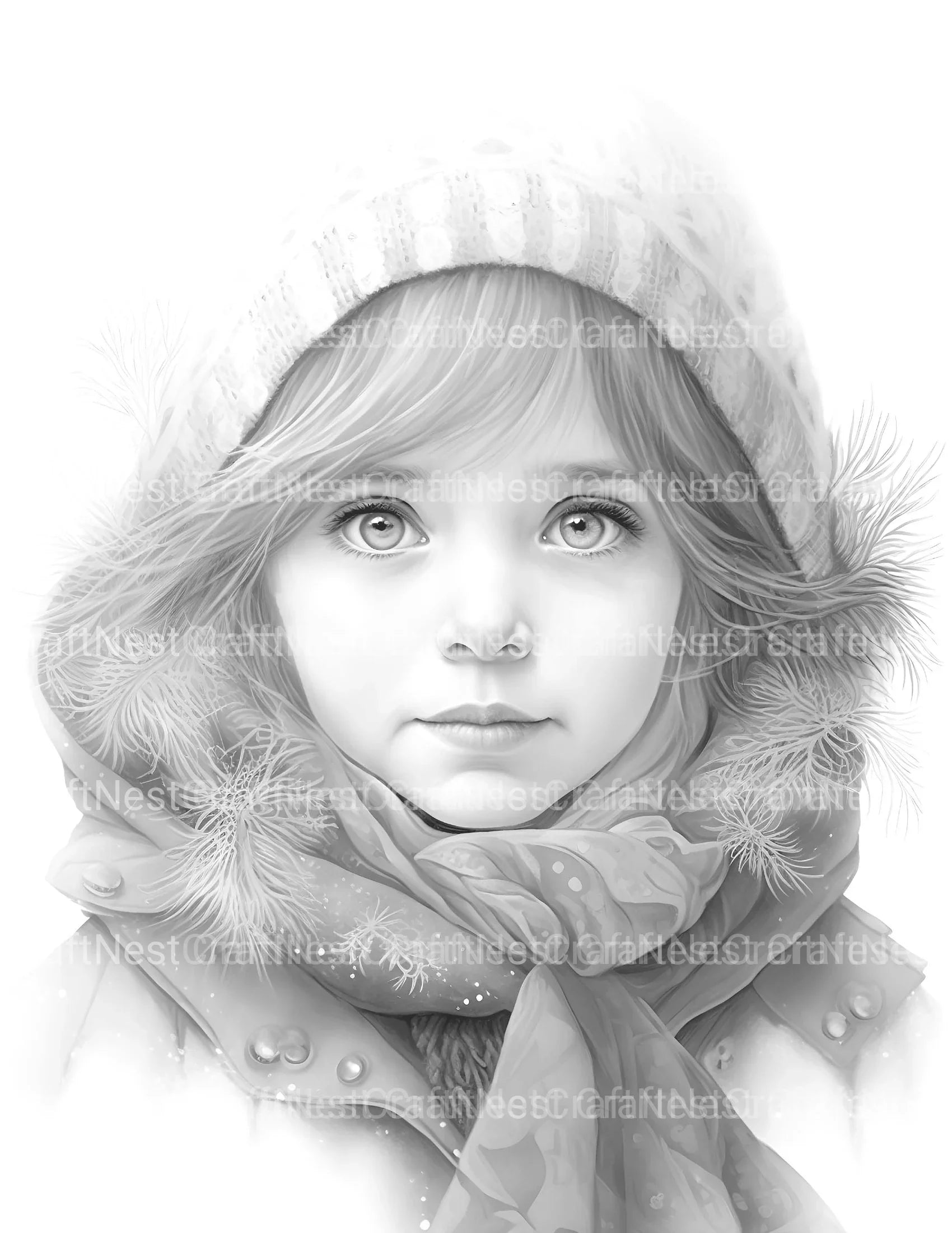 Egyptian Boy Coloring Book - CraftNest - Digital Crafting and Art