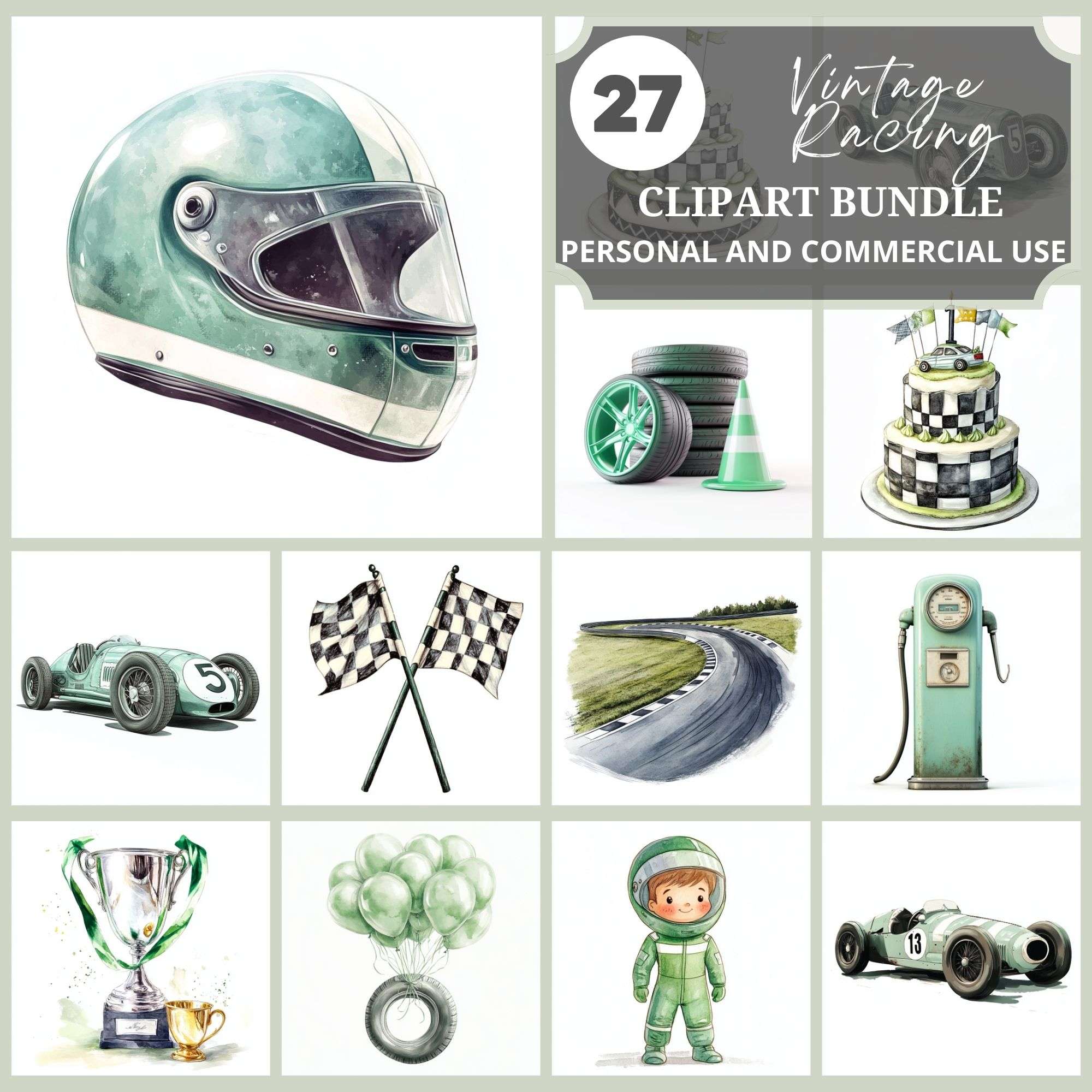 Car Racing Clipart