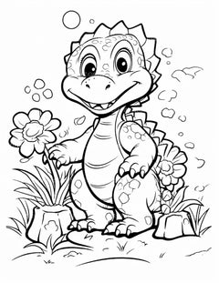 Kids Coloring Book - CraftNest - Digital Crafting and Art