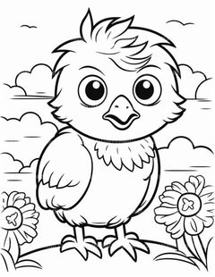 Kids Coloring Book - CraftNest - Digital Crafting and Art