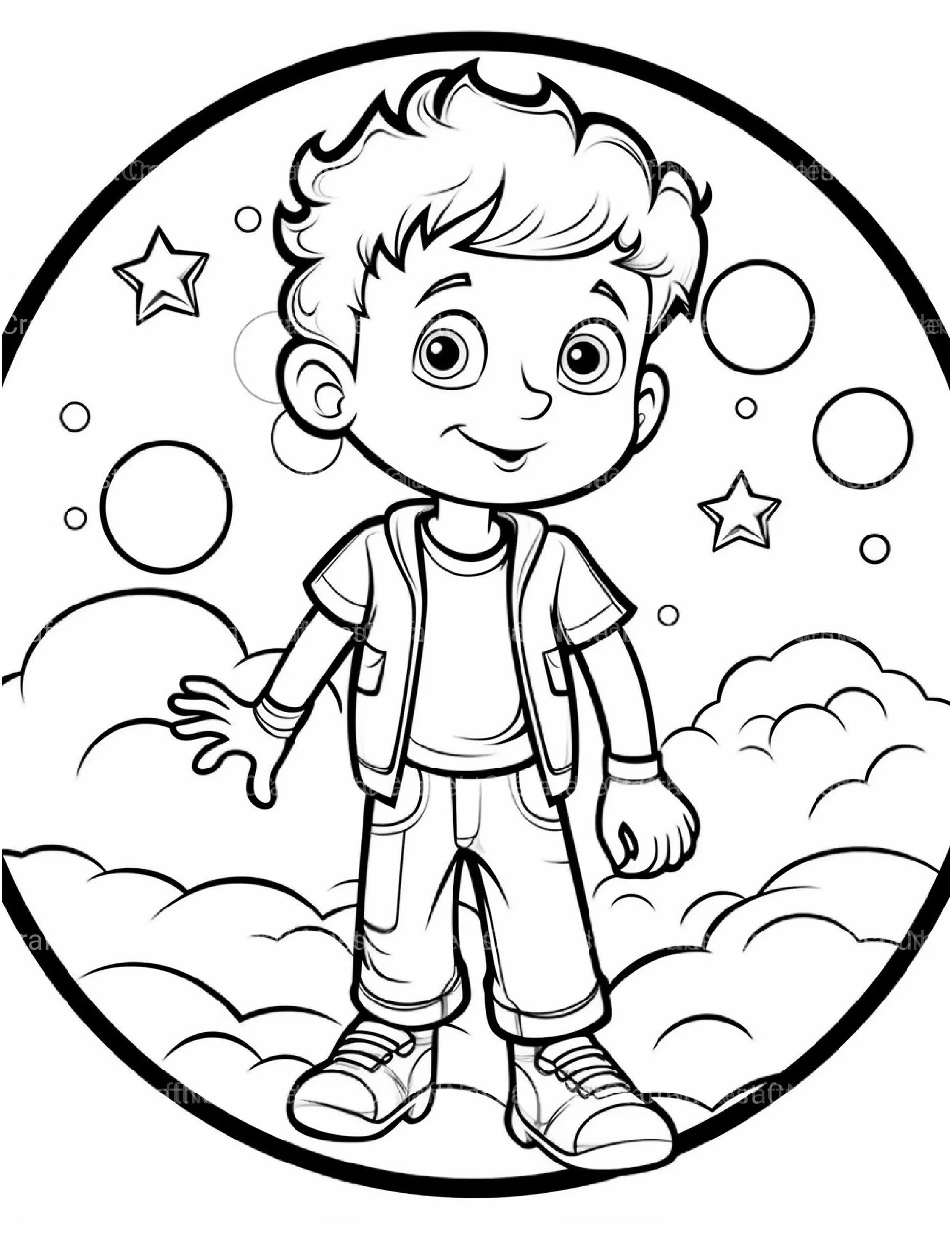 Kids Coloring Book - CraftNest - Digital Crafting and Art