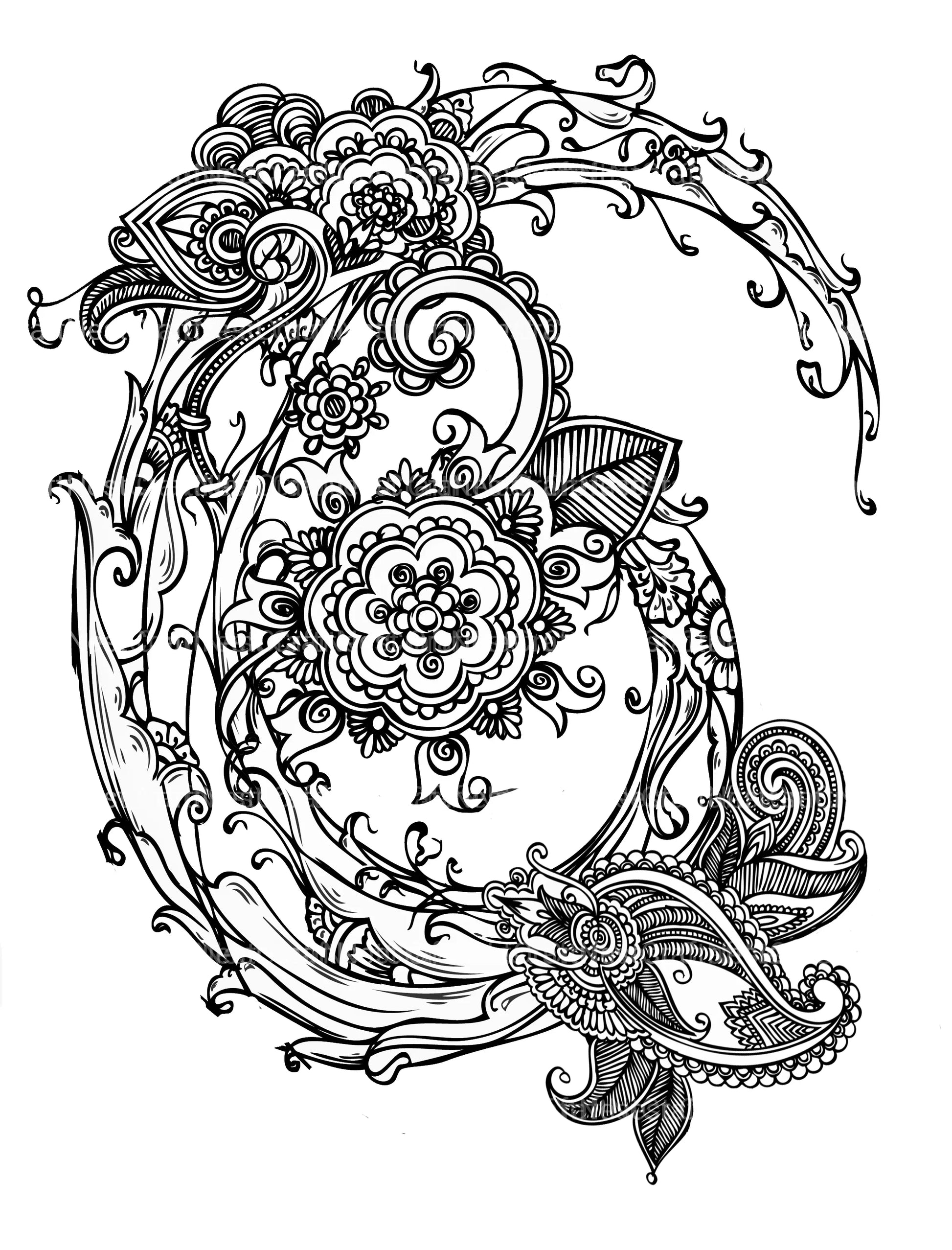 Colorist Heaven Fantasy Coloring Book - CraftNest - Digital Crafting and Art