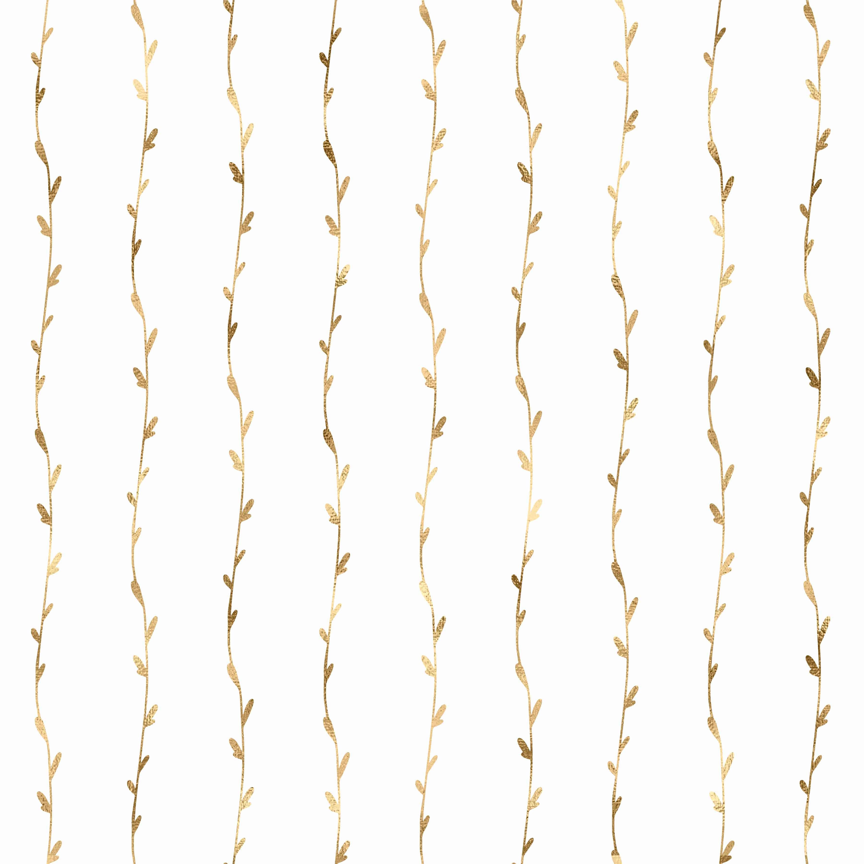 Gold Foil & White Texture Paper