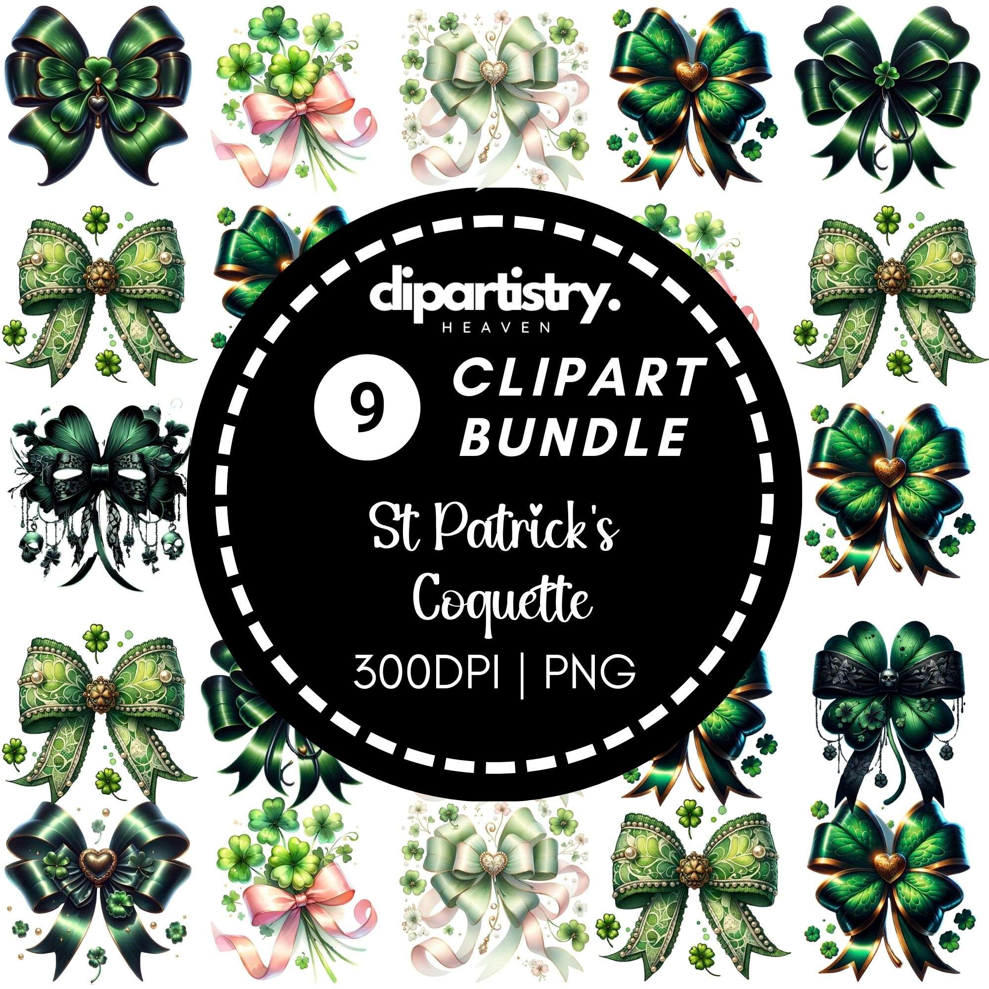 St Patrick's Coquette Clipart
