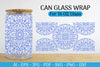 Mandala Designs SVG Bundle: 16 OZ Can Glass Wraps