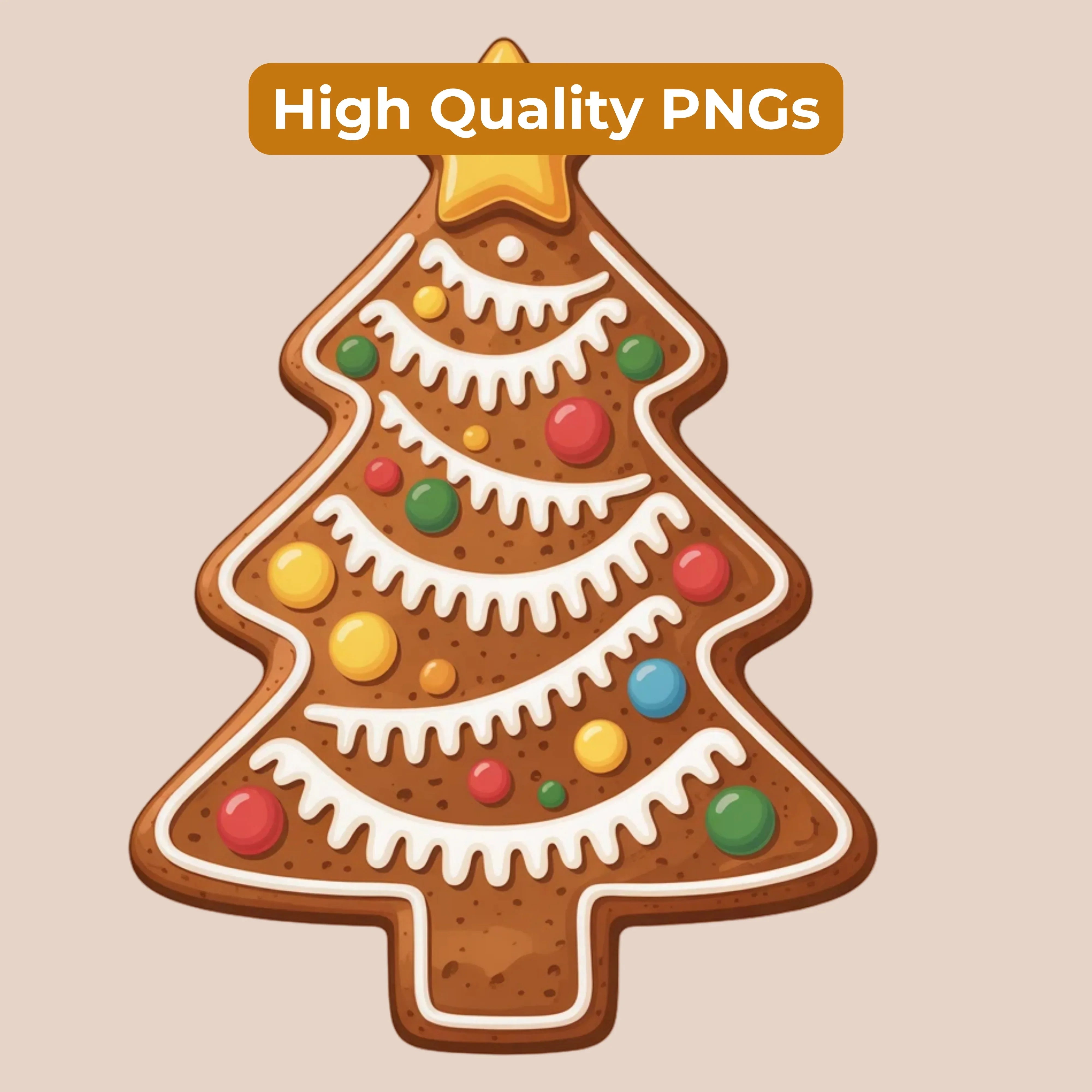 Gingerbread Clipart Bundle - CraftNest - Digital Crafting and Art