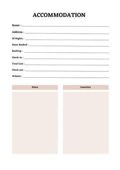 Travel Planner KDP Planner - CraftNest - Digital Crafting and Art