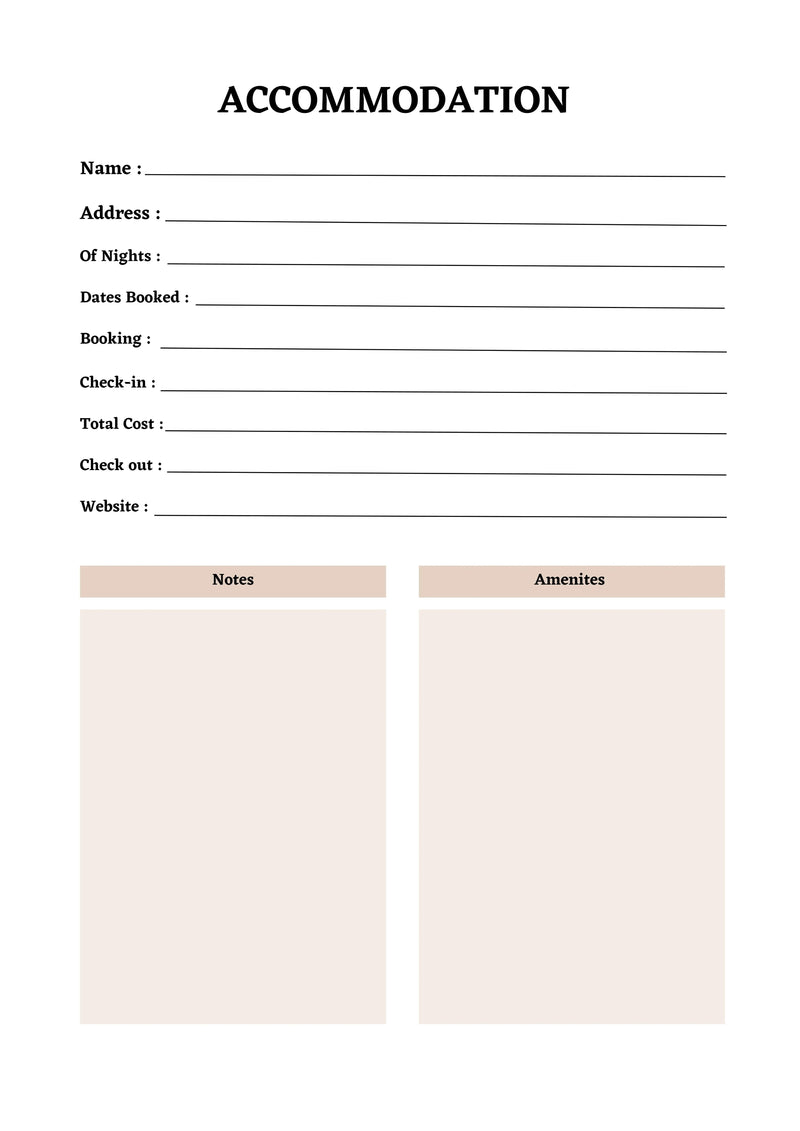 Travel Planner KDP Planner - CraftNest - Digital Crafting and Art