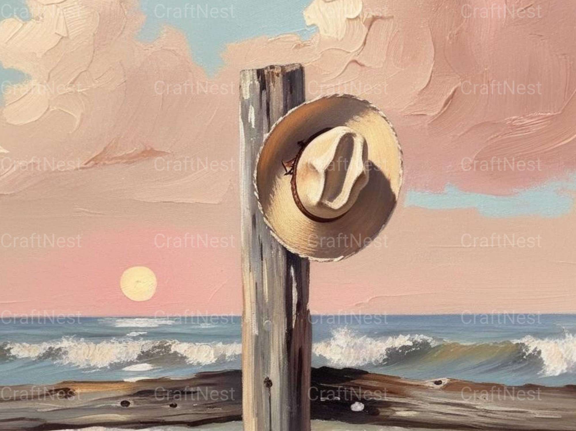 Boot Hat Wall Art