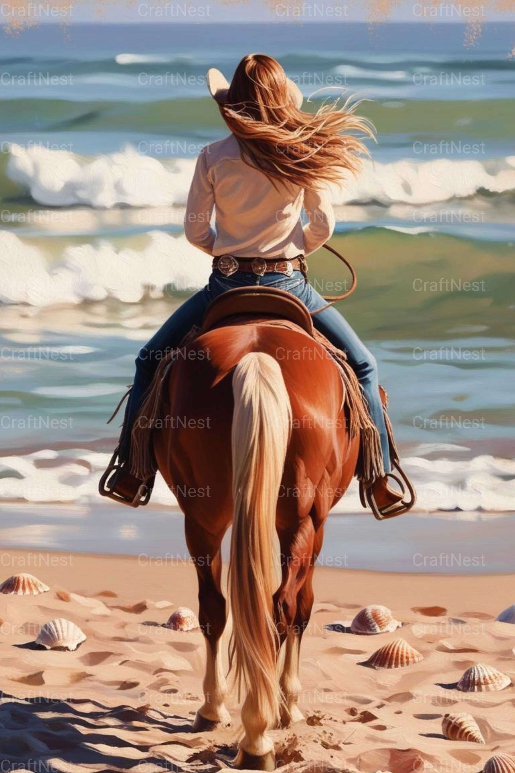 Horse Rider Wall Art