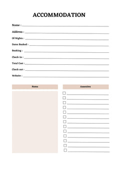 Travel Planner KDP Planner - CraftNest - Digital Crafting and Art