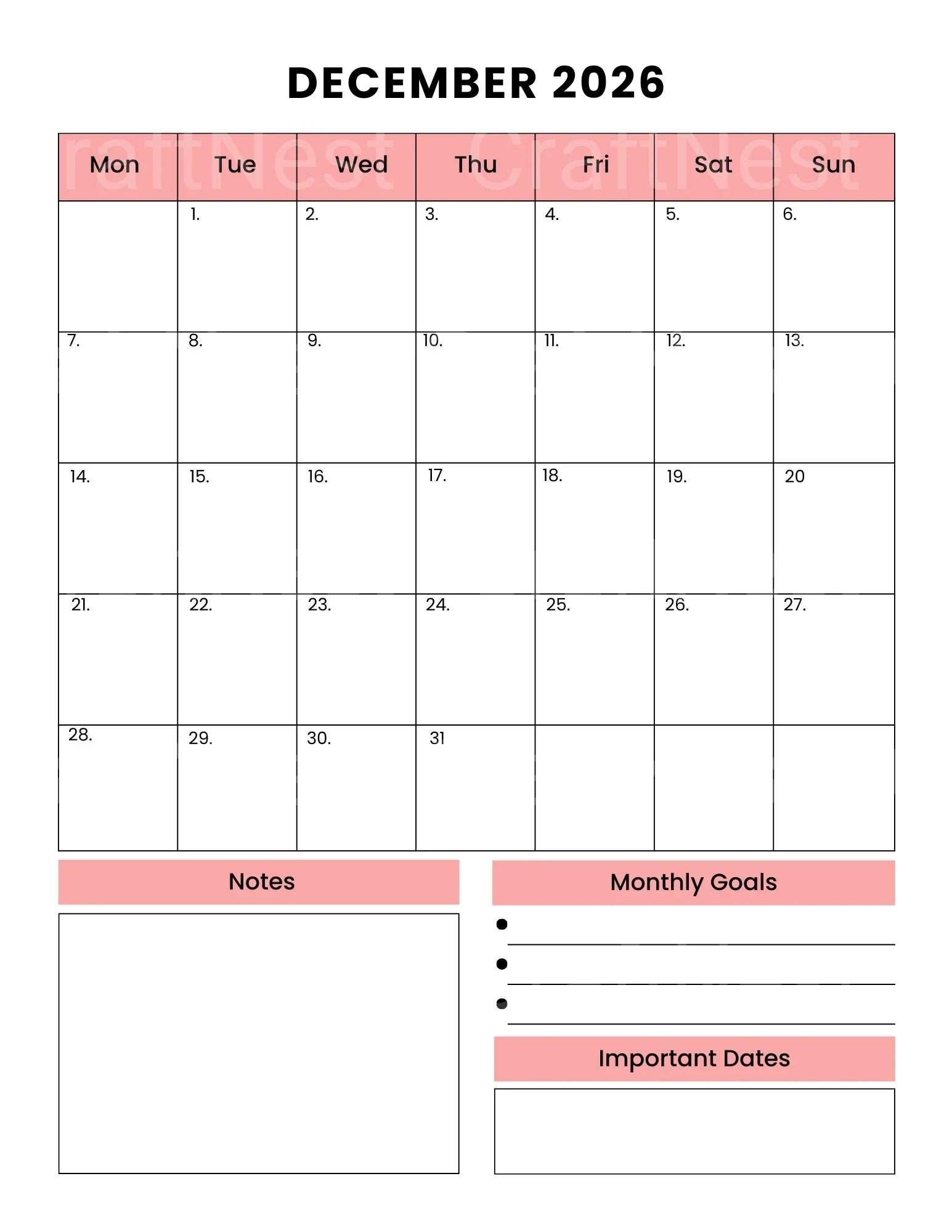 Budget Management Organizer - CraftNest - Digital Crafting and Art