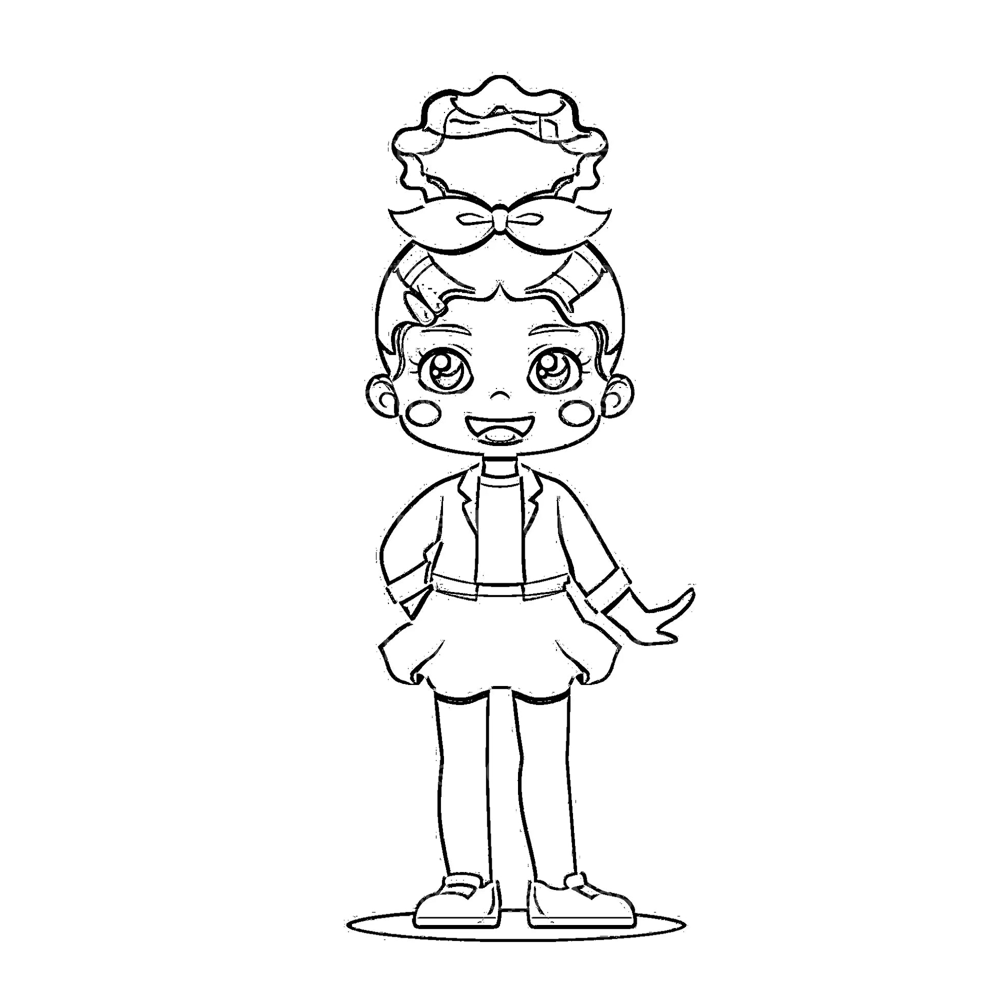 African Girl Portrait Coloring Book - CraftNest - Digital Crafting and Art