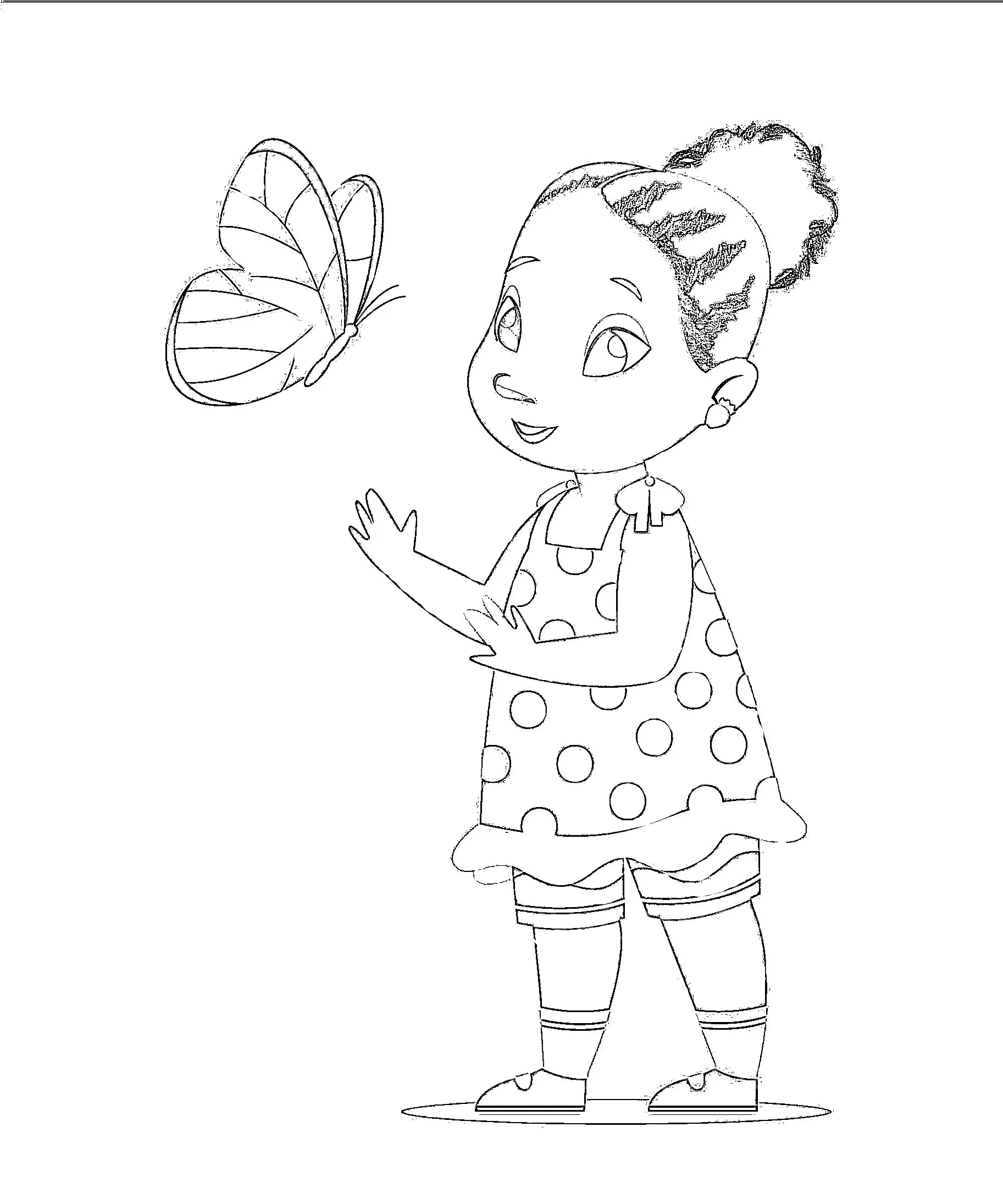 African Girl Portrait Coloring Book - CraftNest - Digital Crafting and Art