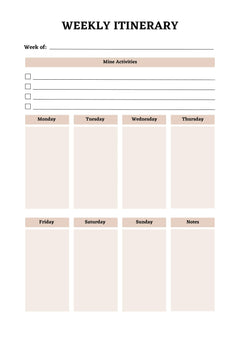 Travel Planner KDP Planner - CraftNest - Digital Crafting and Art