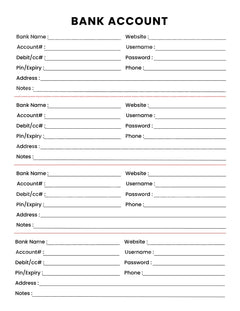 Budget Management Organizer - CraftNest - Digital Crafting and Art