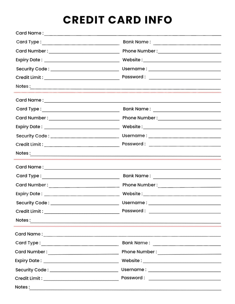 Budget Management Organizer - CraftNest - Digital Crafting and Art
