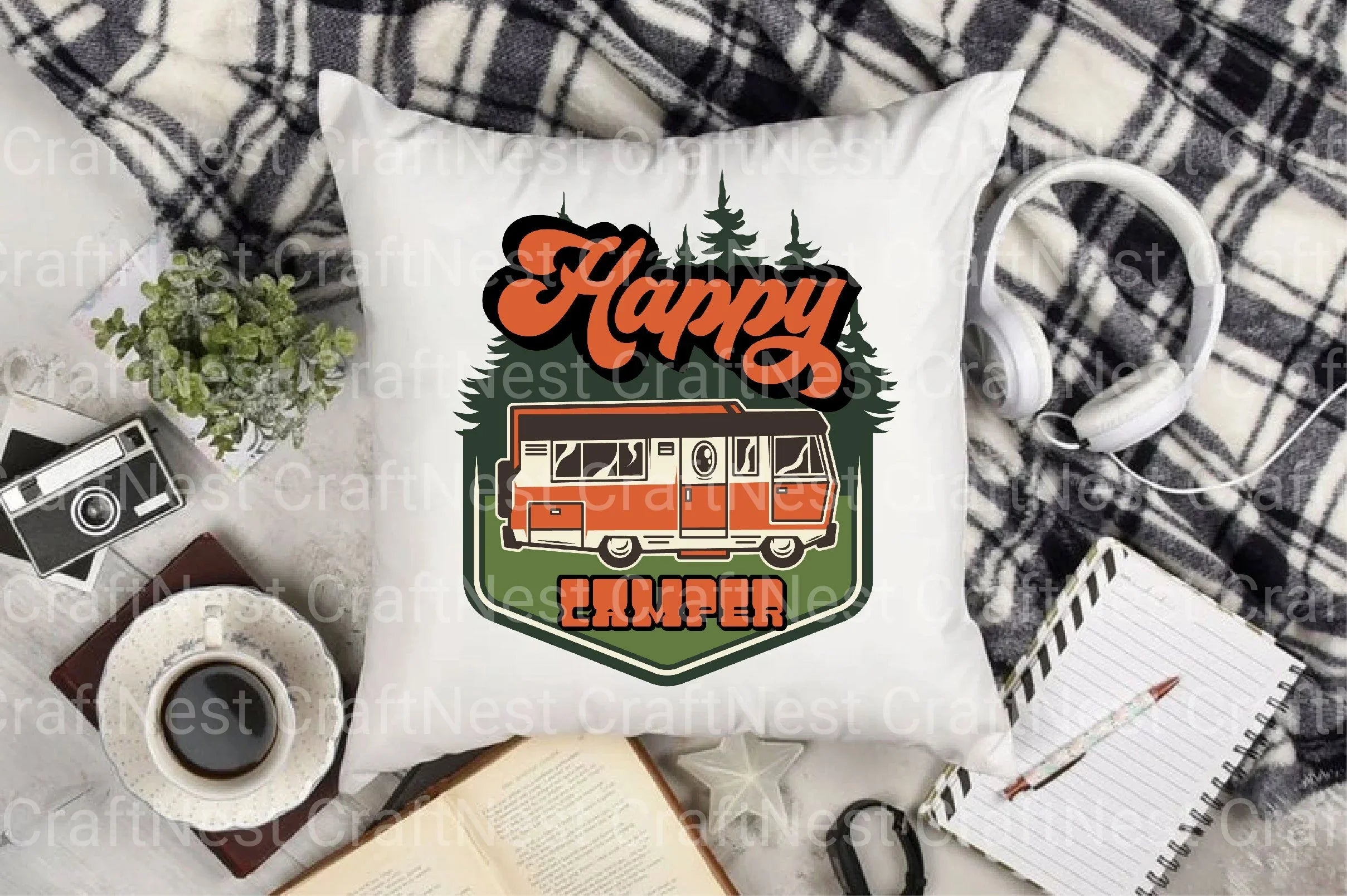 Camp Life Clipart Bundle