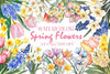 Spring Flowers Clipart Bundle