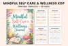 Mindful Self-Care Wellness Journal