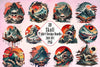 Skull T Shirt Design Clipart Bundle