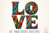 African Kente Love Clipart Bundle