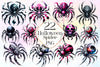 Halloween Spider Clipart Bundle 3
